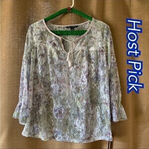 ✅2x Host Pick✅ Zac & Rachel Sheer Top, Small